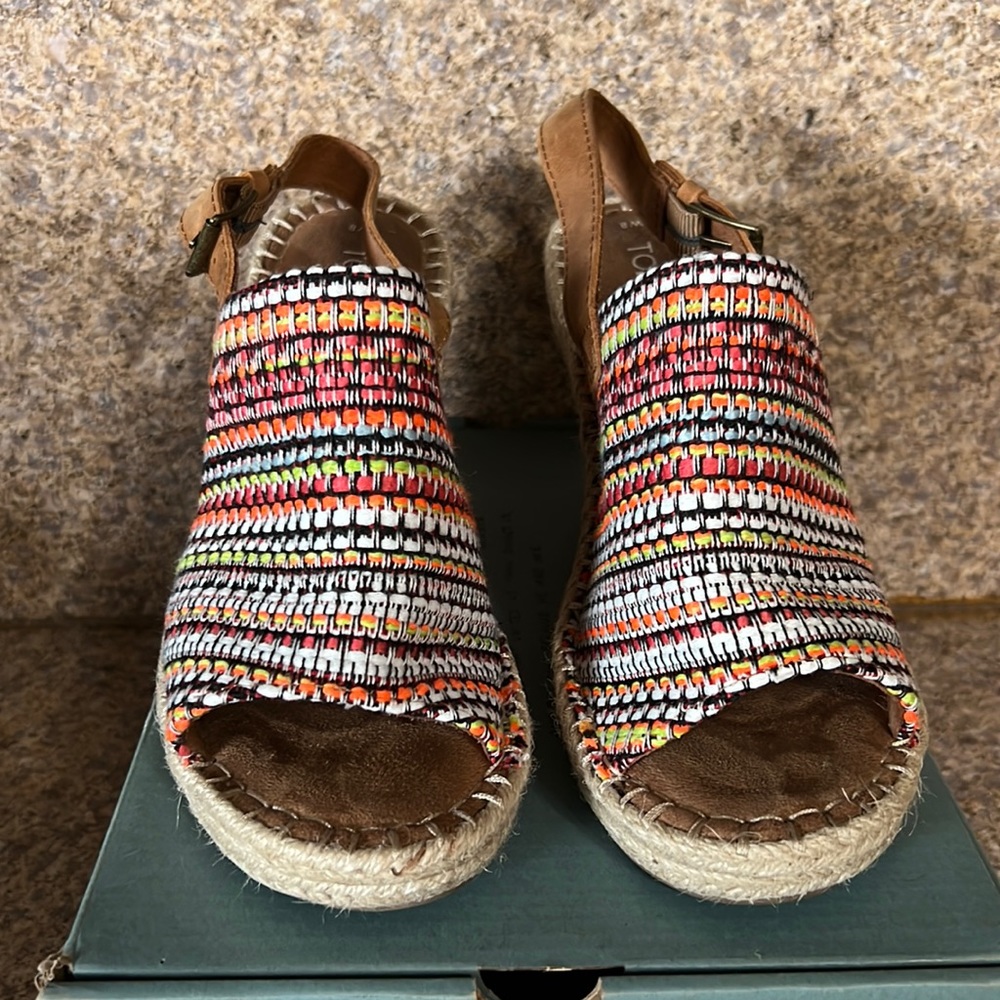 Colorful Wedge sandals